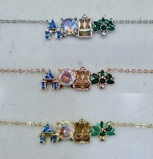 EXTREMELY RARE ROSE GOLD Walt Disney World Park Icons Necklace 