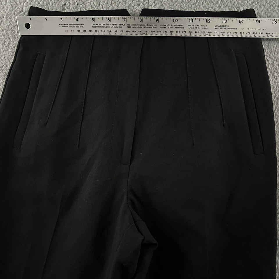 Rachel Zoe Womens Pants Black Size 10 Career Work Office Stretch Polyester Blend - Image 4 of 4