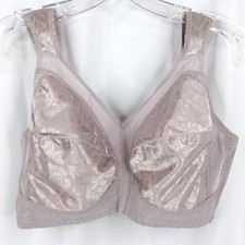 Playtex 18 Hour Original Comfort Strap Bra 38D Wirefree Full Coverage Breathable