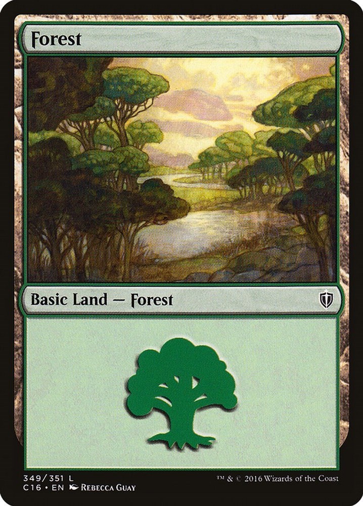 Forest - 349 - Commander 2016 - LP