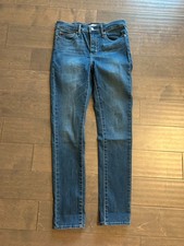 LEVIS Women's Slimming Skinny Denim Jeans Size 29 X 30 Mid Rise