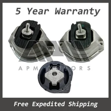 K4043 For 2006-2008 BMW 525i/528i 3.0L Engine & Transmission Mount Kit 3pc