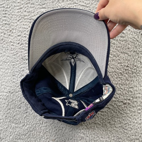 Vintage Dallas Cowboys Starter Hat Cap Adjustable Wool Blend Pro Line 90s - Picture 5 of 10