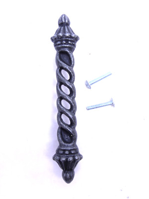 5 PCS - Vintage Ajax #9587 Mediterranean Drawer Cabinet Pull Antique Pewter 6''