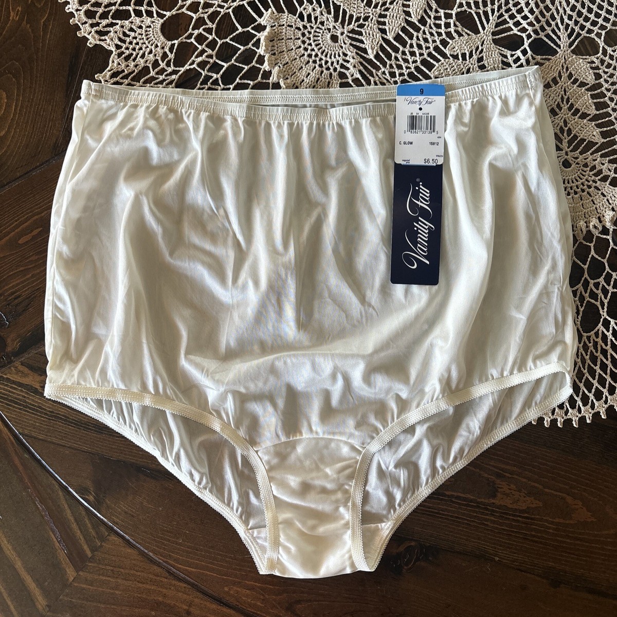 NWT Vanity Fair 15812 Nylon Granny Panty Panties C Glow 48 Sissy - Main Image