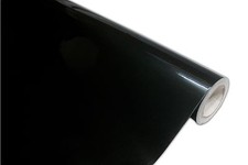 6ft X 5ft High Gloss Roof Black Out Vinyl Car Wrap Film Sticker Decal Sheet