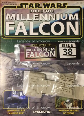 DEAGOSTINI BUILD THE STAR WARS MILLENNIUM FALCON - AUSGABE 38 - MAGAZIN & TEIL - NEU