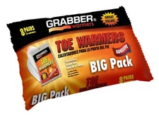 80 Grabber 40 Pairs 6 + Hours Adhesive Toe Warmers