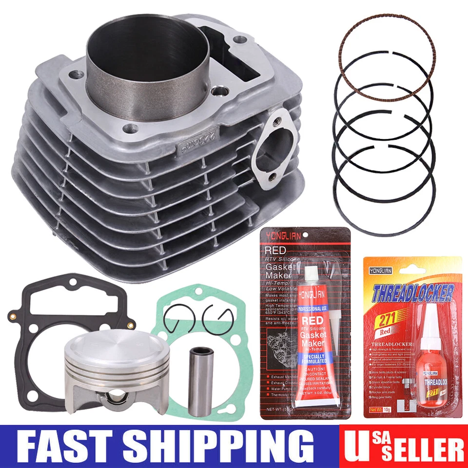 230cc Big Bore Cylinder Piston Gasket Top End Kit For Honda CRF230F SL230 XR230 - Image 3 of 4