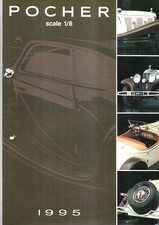 Catalogo POCHER 1:8 anno 1995 (28 pagine): ottimo ++ (buchetti di raccoglitore)