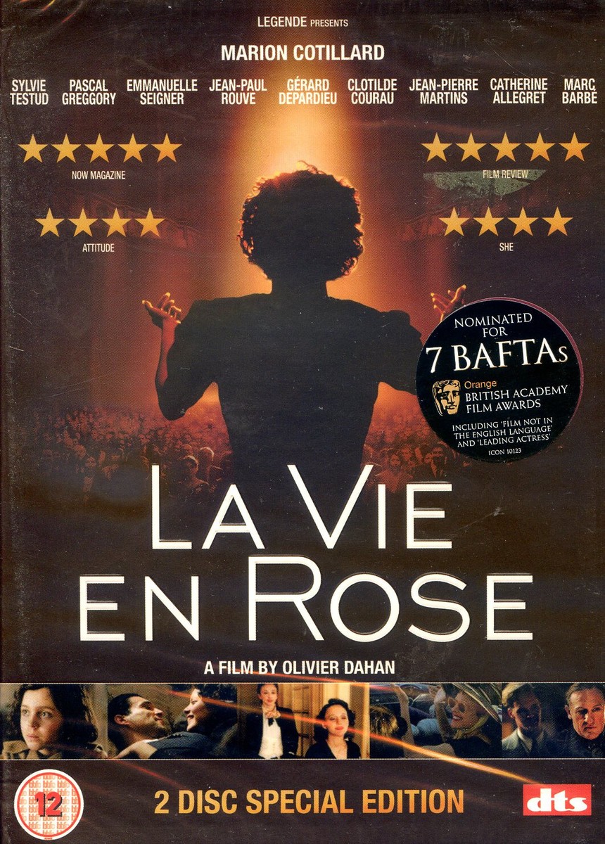 La Vie En Rose DVD Gérard Depardieu (2008) 2-disc Special Edition