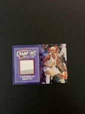 2008 Rittenhouse WNBA Champions Jersey Relic #/444 Tangela Smith 2 Color