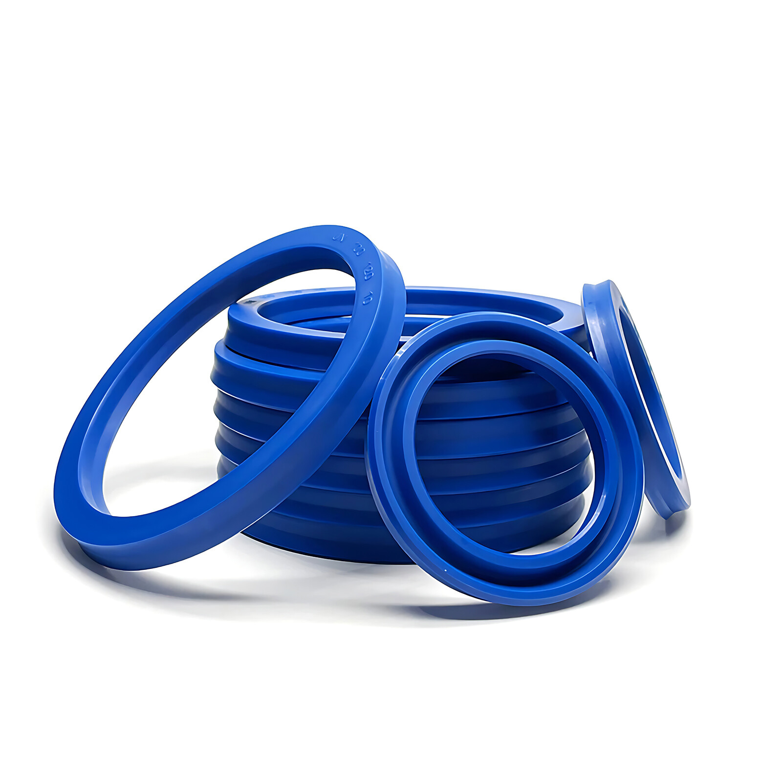 2 Stück Nutring TTE 70x80x7 Mm - PU Kolbendichtungen Für Hydraulikzylinder