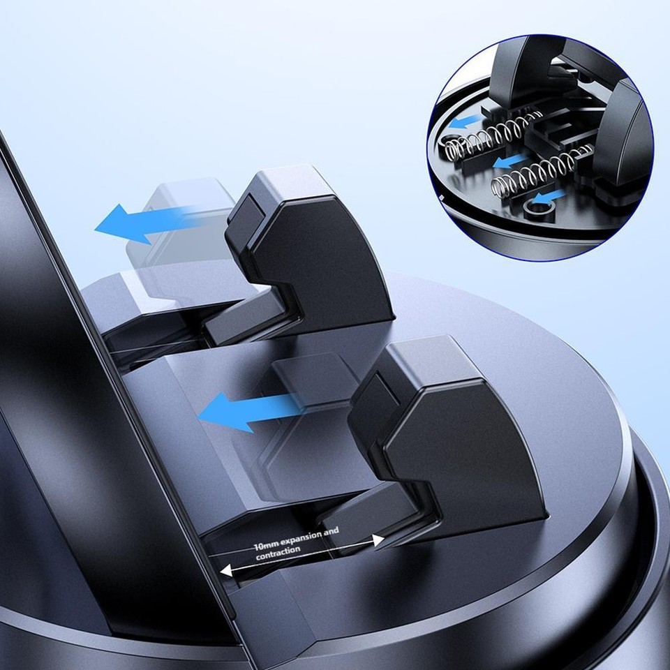 360 Degree Rotation Car Mobile Phone Holder Instrument Panel Paste