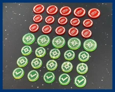 Common Token Set for Marvel Crisis Protocol