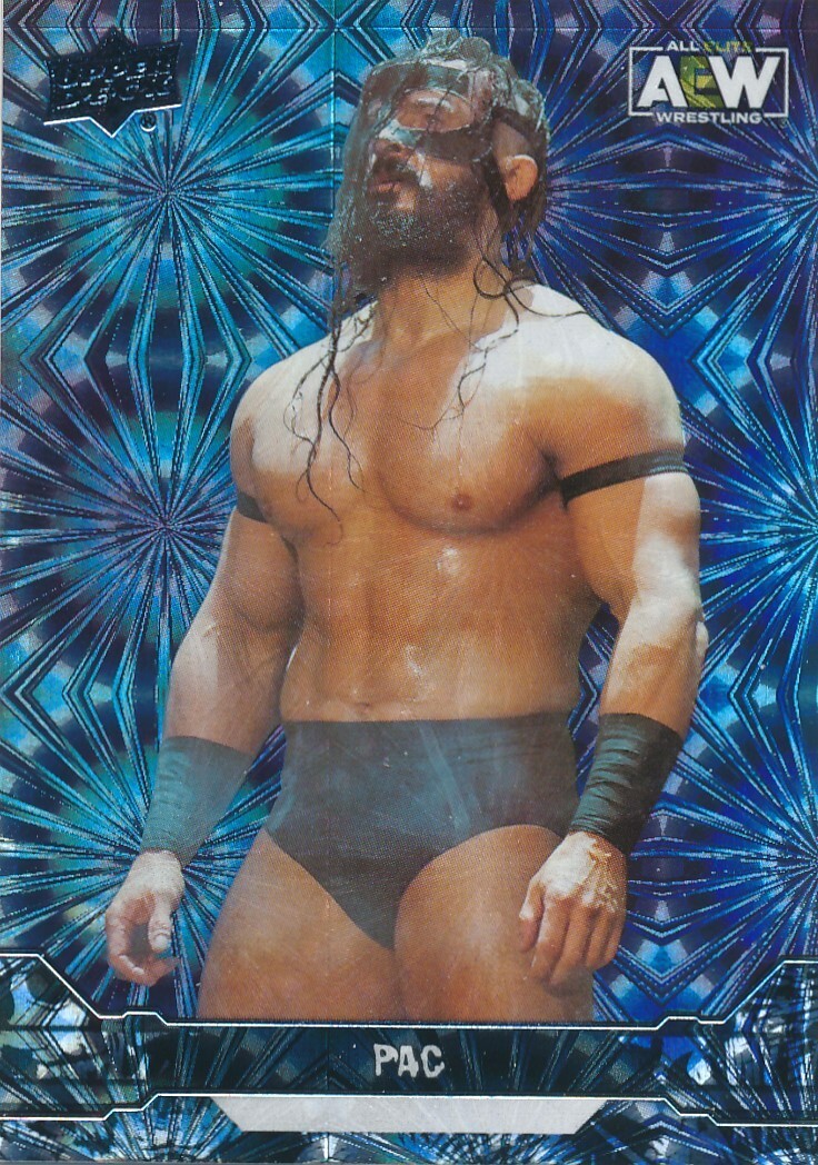 #40 PAC 2023 Upper Deck AEW Wrestling PYRO DEATH TRIANGLE
