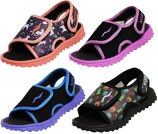Norty - Toddler Youth Boys and Girls Adjustable Strap Sport Sandal