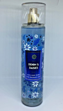 Bath and Body Works DENIM  DAISIES FINE FRAGRANCE MIST 8 FL OZ