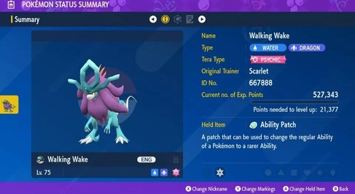 Pokemon Scarlet And Violet ✨6IV Walking Wake & Iron Leaves✨7 Tera Raid BUNDLE🚀 - Picture 3 of 4
