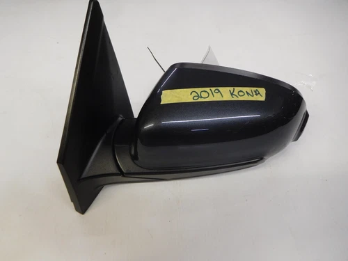 OEM Kia Kona Left Power Door Mirror FOR PARTS OR REPAIR 2018-2021 MISSING GLASS
