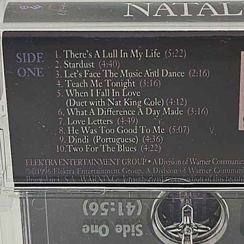 Sealed Natalie Cole Cassette Stardust 1996 New Old Stock Tape - Picture 2 of 8