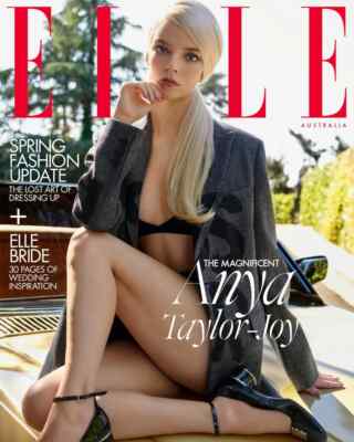 ELLE Australia Magazine September 2024 - Anya Taylor-Joy | eBay