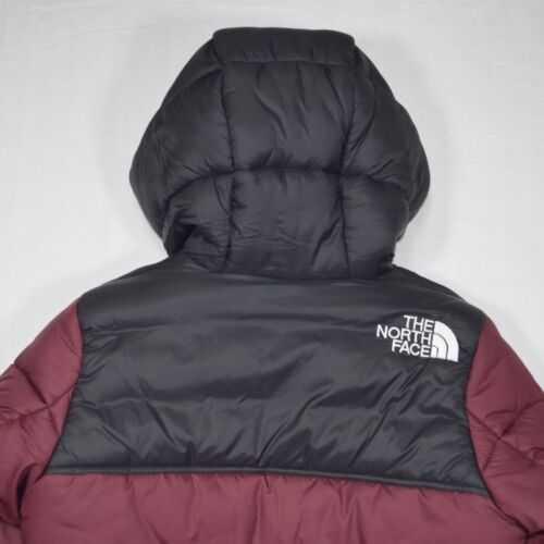 The North Face Women's Burgundy Black Hooded Puffer Coat Jacket - XS - Picture 10 of 20