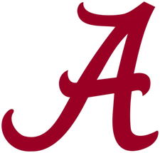 Alabama Crimson Tide - Die Cut Laminated Vinyl Sticker/Decal