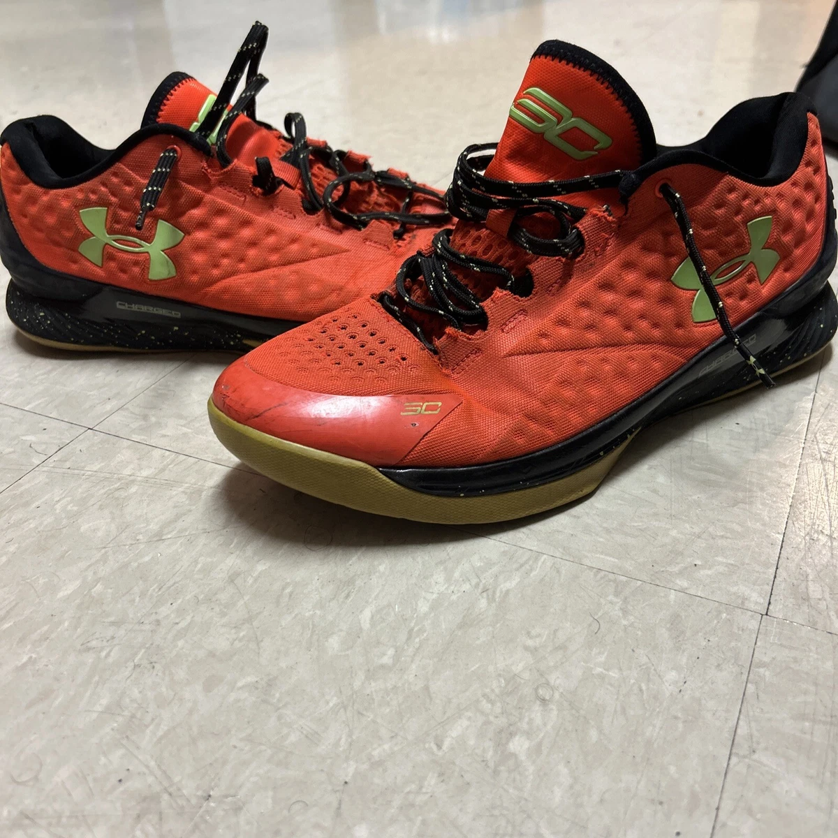 Under Armour Curry Low Bolt Orange for sale | eBay