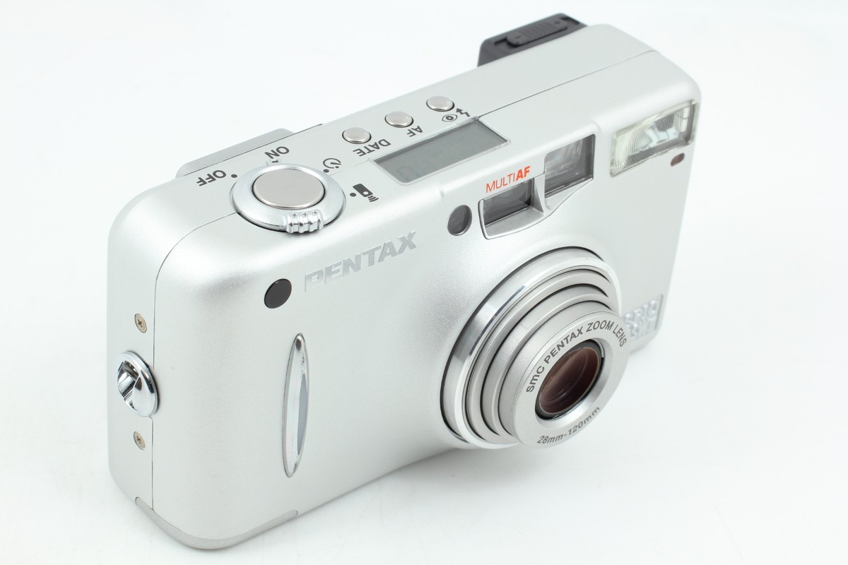 N MINT] Pentax Espio 120 SW II Silver Point & Shoot 35mm