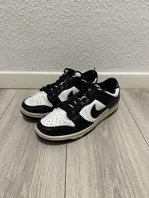 Nike Dunk Low Black White Panda Größe 40,5 DD1391-100