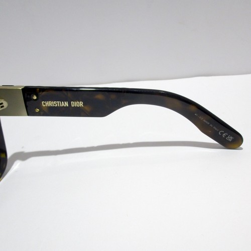 Christian Dior Lady 9522 S2I 20C0 Sunglasses Tortoise Brown Oversized Butterfly - Picture 8 of 9