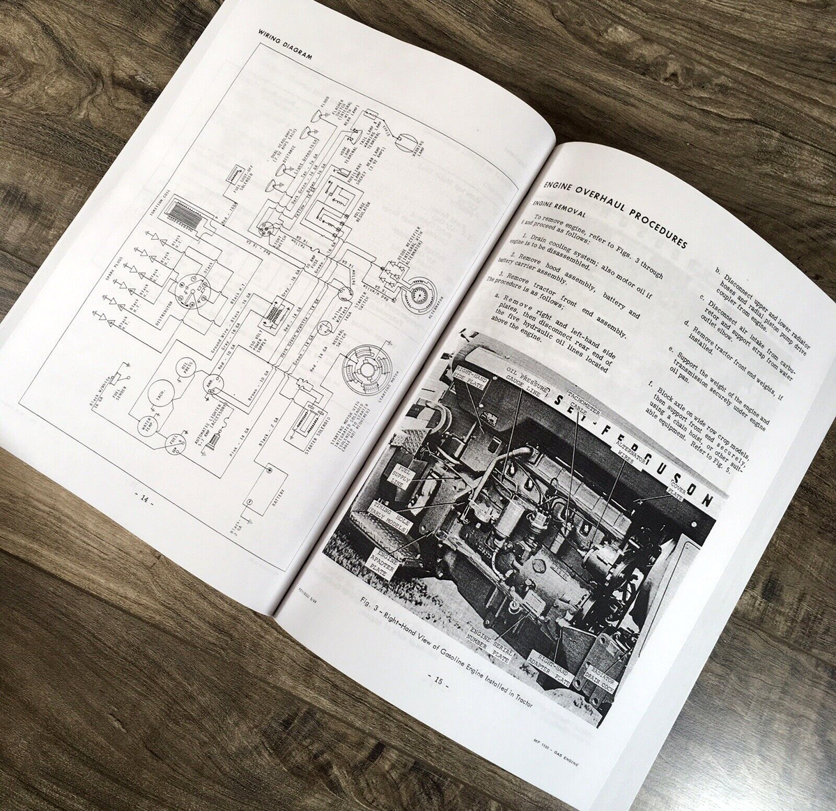 Massey Ferguson 1100 1130 Tractor Service & Operators Manual Set – Printed, Peaceful Creek