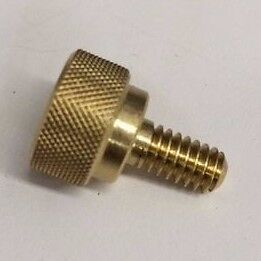 HARLEY DAVIDSON KNURLED BRASS SEAT MOUNT BOLT hd 96-14 chopper bobber 1/4"-20