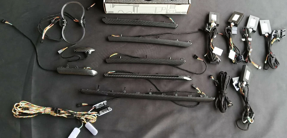 32 color Illuminated Retrofit LED ambient light For Audi A3 S3 RS3 8V 2014-2021 - Image 4 of 4