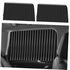 Car Window Shades - 2 Pack Side Window Double-layer center-opening curtain