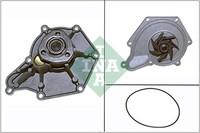 1X INA 538 0409 10 Wasserpumpe MotorküHlung FüR VW Porsche Audi