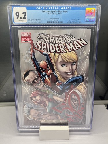 Amazing Spider-Man #692 CGC 9.2 Marvel Comics, 10/12