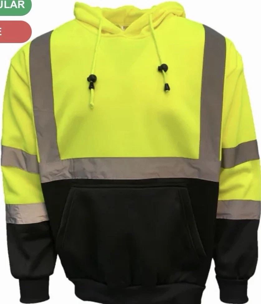 Comfort Weight Fleece Pullover Hoodie Class 3 JS3400 2XL