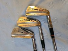 1962-63 Wilson Staff Dynapower Red DOT Turfrider Sole 3, 4, 5, 7, 8 ,9 Irons