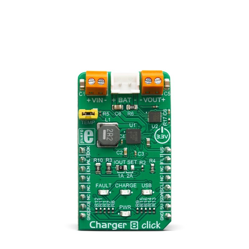MikroElektronika Charger 8 Click Board Battery Charger MIKROE-3348