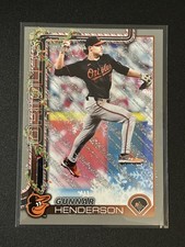 2025 Topps Holiday - Gunnar Henderson #H18 Holiday Silver Glitter