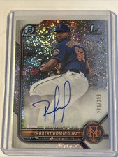 2022 Bowman Chrome Speckle Auto #cpa-rd Robert Dominguez Rc Auto 276/299