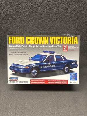 Lindberg Ford Crown Victoria Georgia State Patrol Model 1/25 Factory Sealed 2007