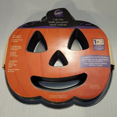 Wilton Cake Pan Jack O Lantern Non Stick Pumpkin Halloween Fall