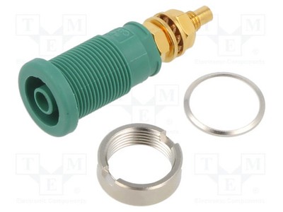 HIRSCHMANN T&M SEB-2600-G-M4-GN Laboratory connector