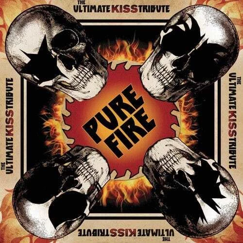 Various Pure Fire - The Ultimate KISS Tribute RED VINYL LP NEW/SEALED