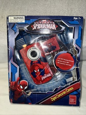 Marvel Ultimate Spider-Man Digital Camcorder/Camera 1.8 TFT Screen New
