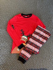 NEW Family Feeling Kids Christmas Pajamas Size 14 100 Cotton