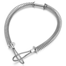 1/8" x 20" Hose Whip Safety Cable Fits 1/2" to 1-1/4" Hose Bold Steel Wire